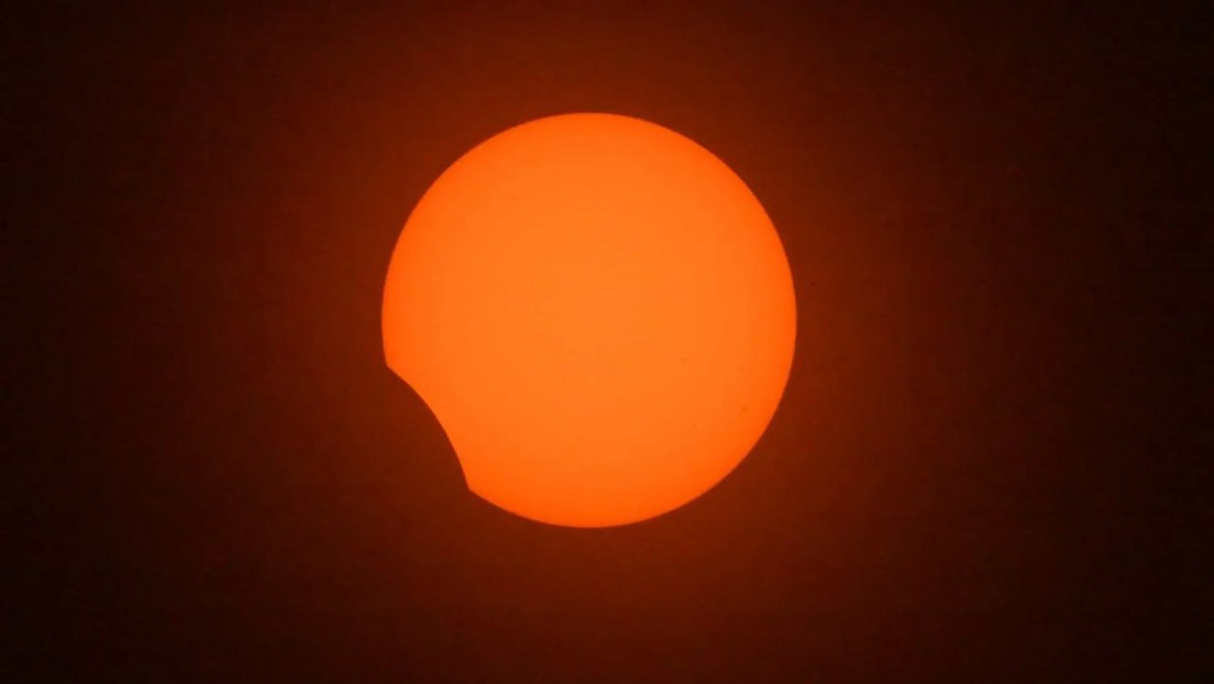 Eclipse solar desde la EEI