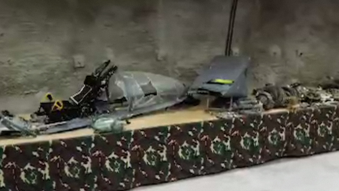 IMÁGENES: Irán exhibe más de 170 drones estadounidenses e israelíes destruidos