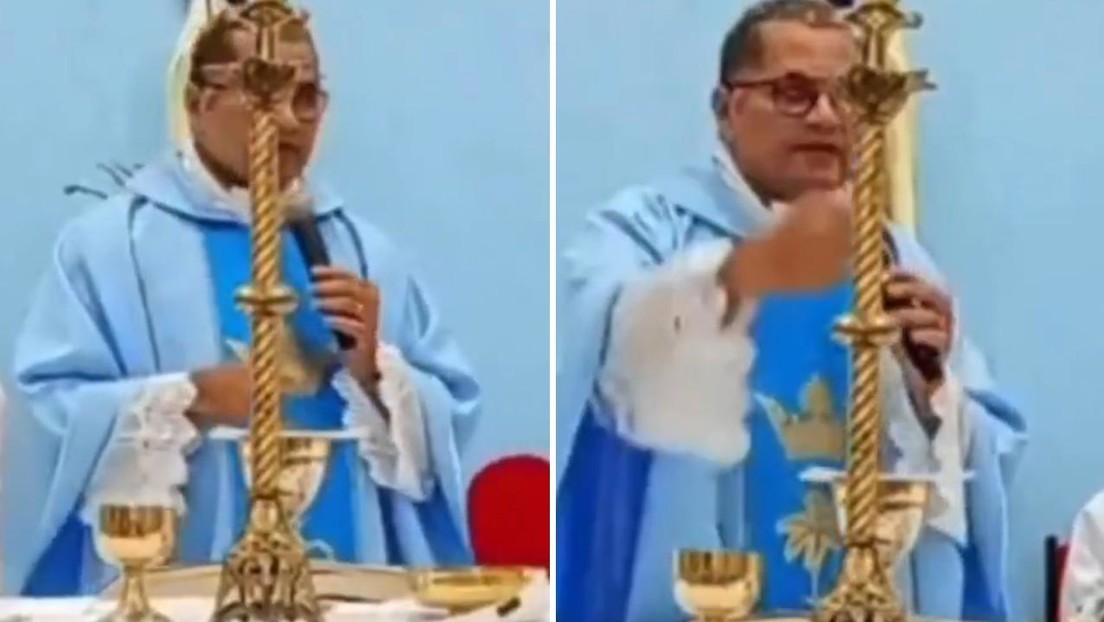 VIDEO: Tiroteo interrumpe misa en Brasil y esta es la sorprendente reacción del cura
