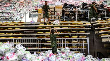 Reciben en Venezuela un lote más de ayuda rusa para los afectados por los sismos