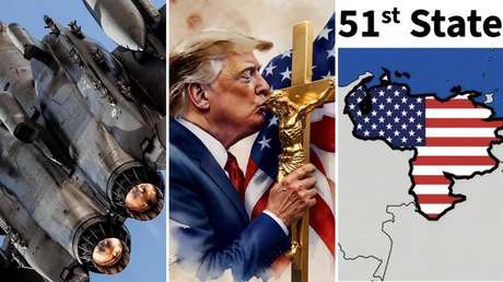 Trump besa un crucifijo en una acuarela estilizada que publica en su red (IMAGEN)