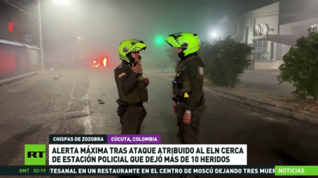 Alerta máxima en Colombia tras ataque atribuido a ELN cerca de estación policial que dejó más de 10 heridos