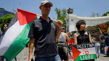 VIDEOS: Mexicanos salen a las calles para para exigir la ruptura de vínculos diplomáticos con Israel