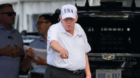 Trump se jacta de su "talento" tras hazaña deportiva (VIDEO)