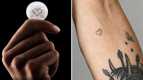 Tatuajes en 15 minutos y sin dolor: lanzan innovadores parches con microagujas (FOTOS, VIDEO)