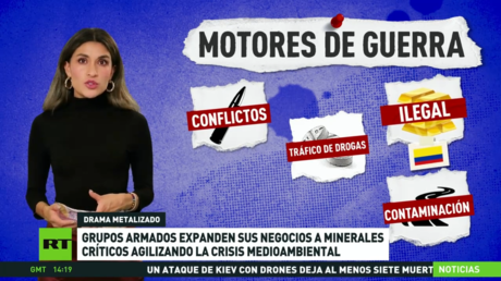 Grupos armados en Colombia expanden sus negocios a minerales críticos agilizando la crisis medioambiental