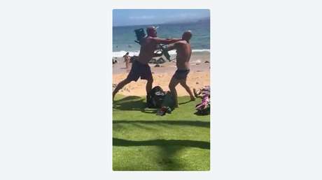 VIDEO: Político de EE.UU. nacido en Ucrania desata una loca pelea en una playa y termina detenido