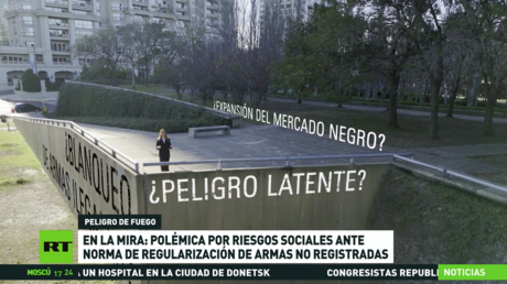 Polémica en Argentina por los riesgos sociales de regularizar las armas no registradas