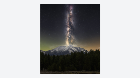 IMPRESIONANTE VISTA de la Vía Láctea en la que sería su "mejor foto" jamás hecha