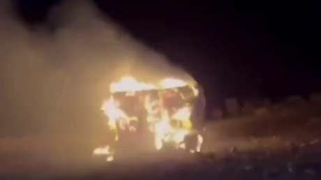 VIDEO: Colonos israelíes incendian viviendas palestinas