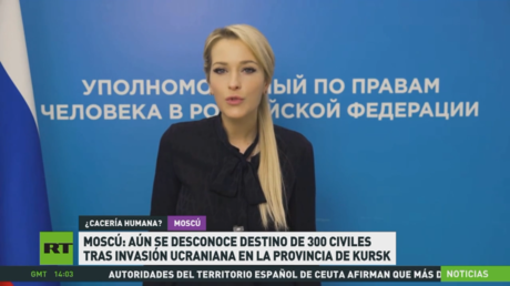 Moscú: Aún se desconoce el  destino de 300 civiles tras la invasión ucraniana en la provincia de Kursk