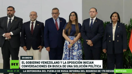 El Gobierno venezolano y la oposición inician conversaciones en busca de una solución política