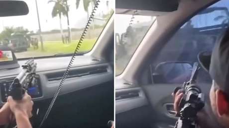 Civiles armados encañonan y se burlan de elementos militares en pleno patrullaje (VIDEO)