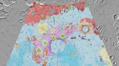 IMÁGENES: Así es un mapa gigante de la Luna con miles de cráteres y nuevas pistas de su interior