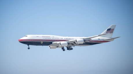 Exfuncionario del Pentágono filtra capacidades del avión de Trump y afronta consecuencias