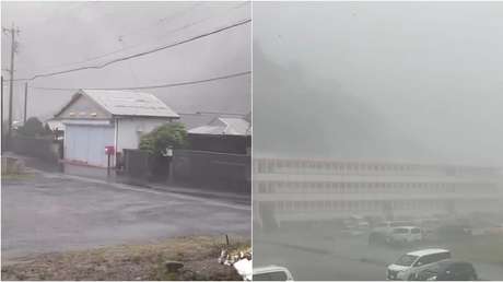 VIDEO: Poderoso tifón golpea un país asiático con vientos arrasadores y lluvias torrenciales