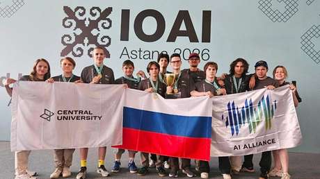 Escolares rusos triunfan en una olimpiada internacional de IA con 8 medallas