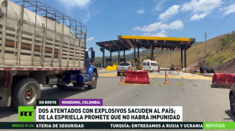 Dos atentados con explosivos sacuden a Colombia: De la Espriella promete que no habrá impunidad