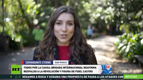 Unidos en la lucha: Brigada Internacional honra el legado de Fidel Castro y revive la esencia de la revolución