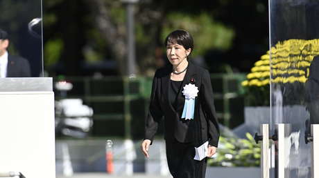 Primera ministra de Japón evita mencionar a EE.UU. en el aniversario del bombardeo de Nagasaki