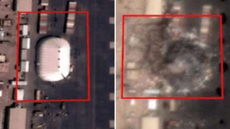 Imágenes satelitales muestran daños en las bases de EE.UU. en Oriente Medio tras ataques iraníes