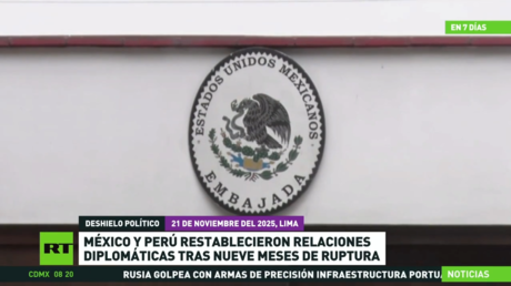 México y Perú restablecieron relaciones diplomáticas tras nueve meses de ruptura