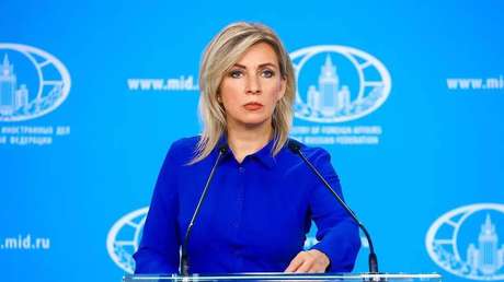 La fuerte reacción de Zajárova al periodista europeo que le preguntó a Zelenski cómo ayudarlo a "matar a más rusos"