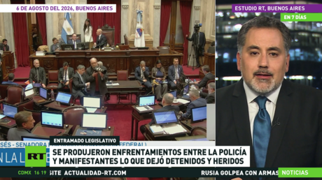 Senado argentino aprueba proyecto de ley bajo protestas