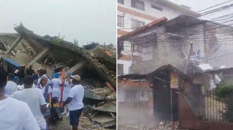 Así está la 'zona cero' del poderoso terremoto que sacudió a Colombia