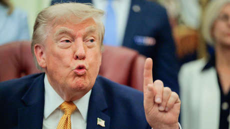 Trump: Irán pide una indemnización, yo también la exijo