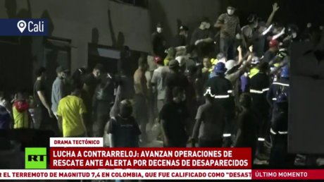 Contrarreloj: avanzan operaciones de rescate ante alerta por decenas de desaparecidos en Colombia