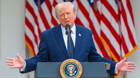 "Soy su banquero": Trump asegura tener el control total de la economía iraní