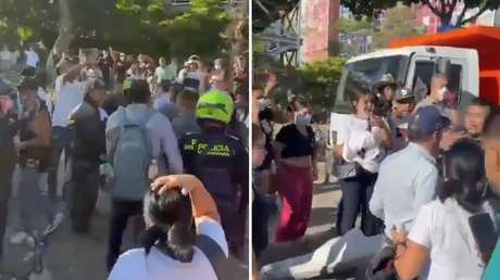 "¡Fuera, nadie lo quiere!": abuchean a un alcalde en zona afectada por el terremoto en Colombia