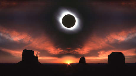 España vive el primero de una excepcional tríada de eclipses solares