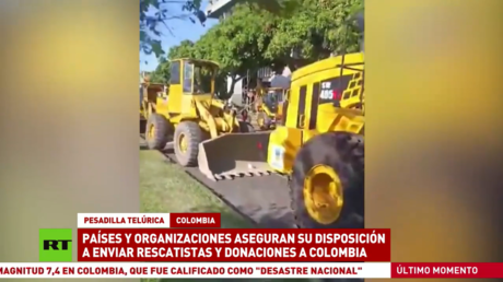 Países y organizaciones aseguran su disposición a enviar rescatistas y donaciones a Colombia