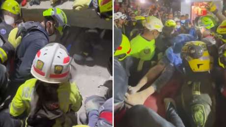 "Por fin": sacan con vida a una mujer sepultada 36 horas tras el terremoto en Colombia (VIDEOS)