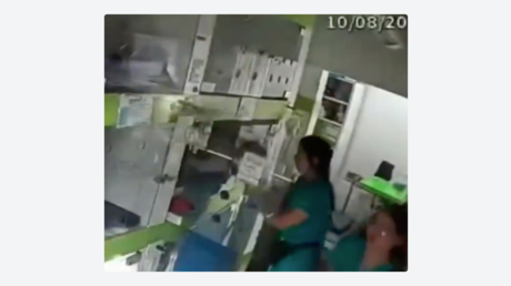 VIDEO: El acto heroico de veterinarias en pleno terremoto en Colombia