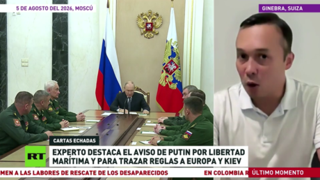 Experto destaca el aviso de Putin por la libertad marítima y para trazar reglas a Europa y Kiev