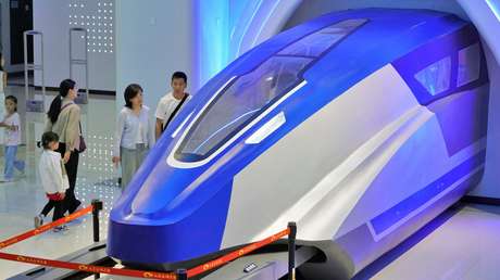 800 km/h en tan solo 5,3 segundos: tren bala chino bate su propio récord (VIDEO)