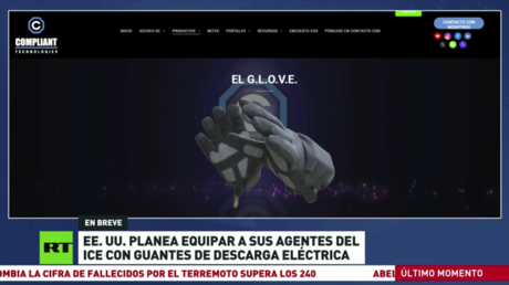 Guantes que darán dolorosas descargas eléctricas: la nueva arma para agentes migratorios de EE.UU.