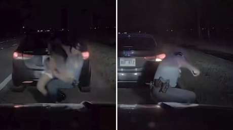 VIDEO: Policía arroja al suelo y le da una brutal paliza a una joven durante parada de tráfico en EE.UU.