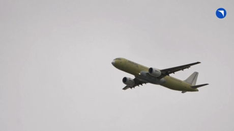 VIDEO: Así fue el vuelo de larga distancia del primer avión de pasajeros 100 % ruso