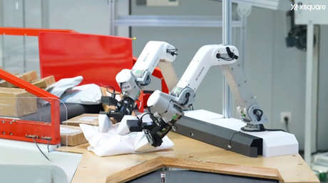 Un robot clasifica más de 1.800 paquetes en una hora (VIDEO)