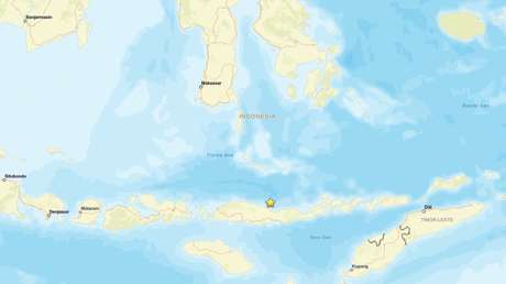 Sismo de magnitud 7,7 sacude Indonesia
