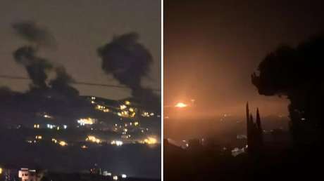 Israel ataca el sur del Líbano (VIDEO, FOTOS)
