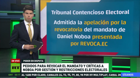 Pedidos de revocatoria y críticas a Noboa por gestión y restricciones electorales