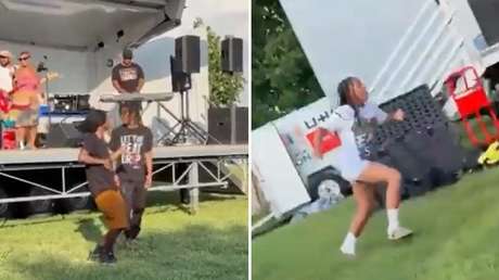 VIDEO: Así empezó el tiroteo en un parque lleno de gente en EE.UU. que dejó víctimas