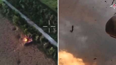 VIDEO: FF.AA. rusas empiezan "a lo máximo" su día contra objetivos de Kiev