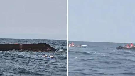 VIDEO: El naufragio mortal de un ferry en Zimbabue