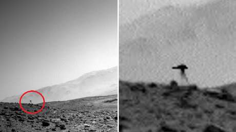 Marte vuelve a desconcertar: una extraña silueta desata teorías sobre vida alienígena